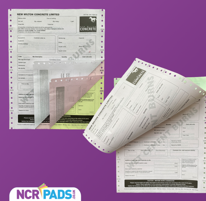 Continuous NCR Forms